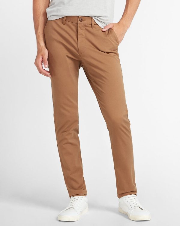 Express- Skinny Temp Control Hyper Stretch Chino For Sale