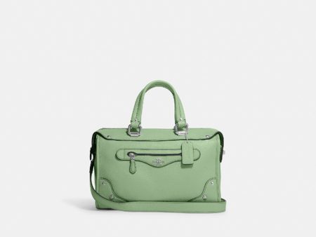 Coach-  Millie Satchel   (Silver Pale Pistachio) Discount