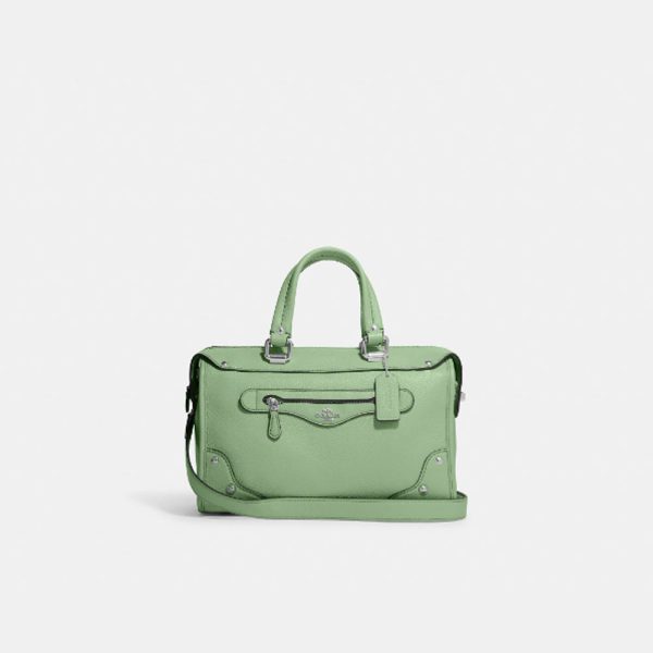 Coach-  Millie Satchel   (Silver Pale Pistachio) Discount