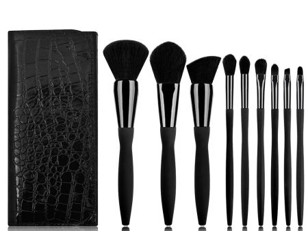 9 PCS Vegan Makeup Brush Foundation Brush Synthetic Hair Brochas De Maquillaje Makeup Brush Set Online Hot Sale