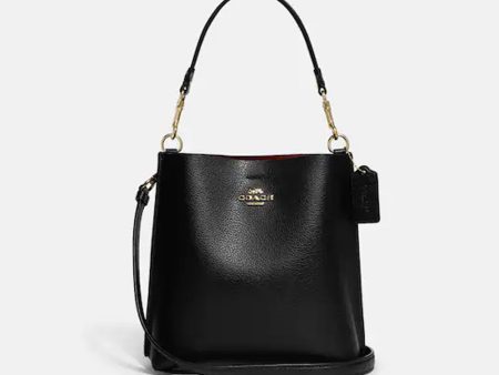 Coach- Mollie Bucket Bag 22 - Gold Black Online