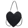 Trendy Heart Shaped Chessboard Crossbody Shoulder HandBag For Discount