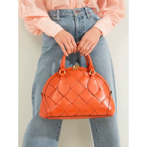 Guess- Giorgia Leather Dome (Orange) For Discount