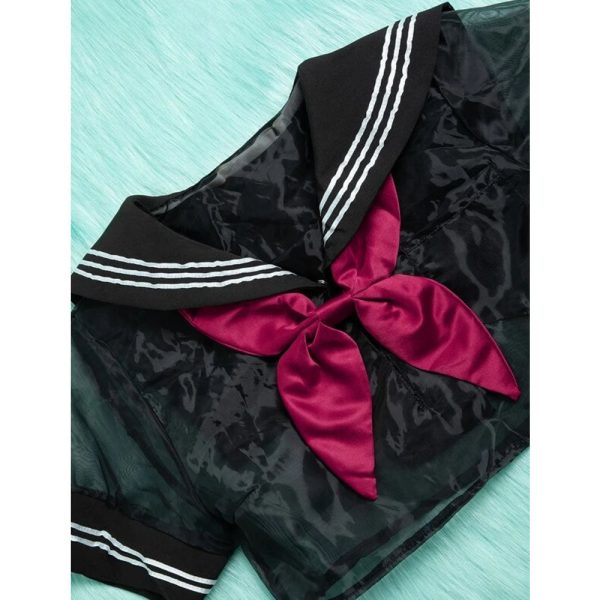 Romwe- 4pack Mesh School Girl Costume Sale