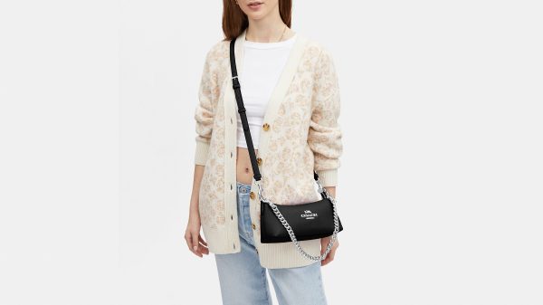 Coach- Charlotte Shoulder Bag For Cheap