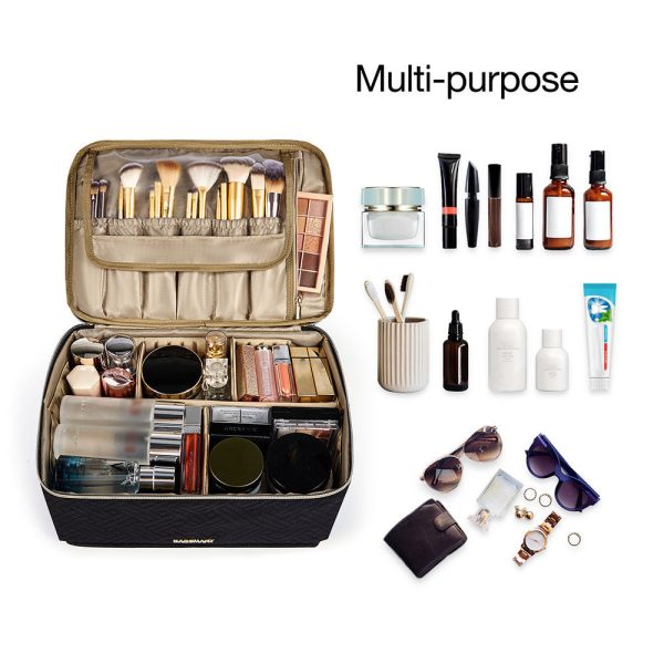 Bagsmart High Capacity Zipper Make Up Organizer For Cheap