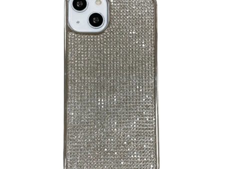 Sparkling Rhinestones Plating Phone Case For iPhone 15 14 13 Pro Max mobile phone shell girly love phone case Hot on Sale