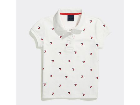 Tommy Hilfiger- TH KIDS PRINT POLO on Sale