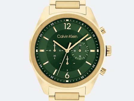 Calvin Klein- Force Bracelet 45mm Watch - Green Discount