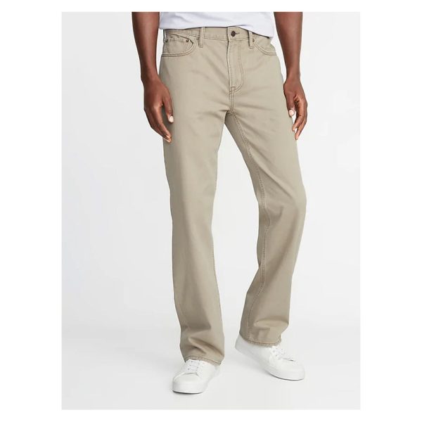 Old Navy- Loose Twill Five-Pocket Pants For Men For Cheap