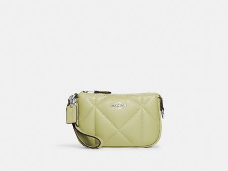 Coach- Nolita 15 With Puffy Diamond Quilting (Silver Pale Lime) Online Sale