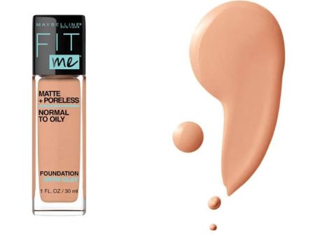 Maybelline- Fit Me Matte + Poreless Liquid Foundation Supply