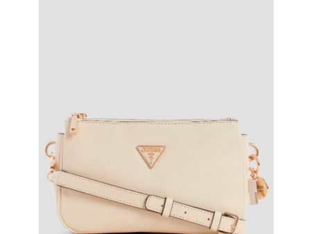 Guess- Kersti Status Crossbody (White) Discount