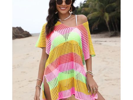 Bathing Suit Knitted Crochet Top Cover Up Discount