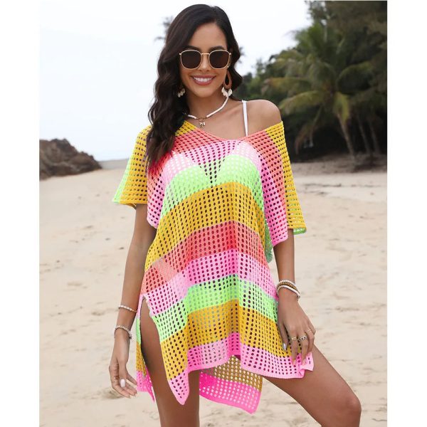 Bathing Suit Knitted Crochet Top Cover Up Discount