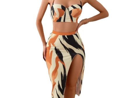 Three Piece Swim Suits with Skirt Cheap