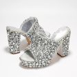 Ubililia Diamond Peep Toe Platform Heels Discount