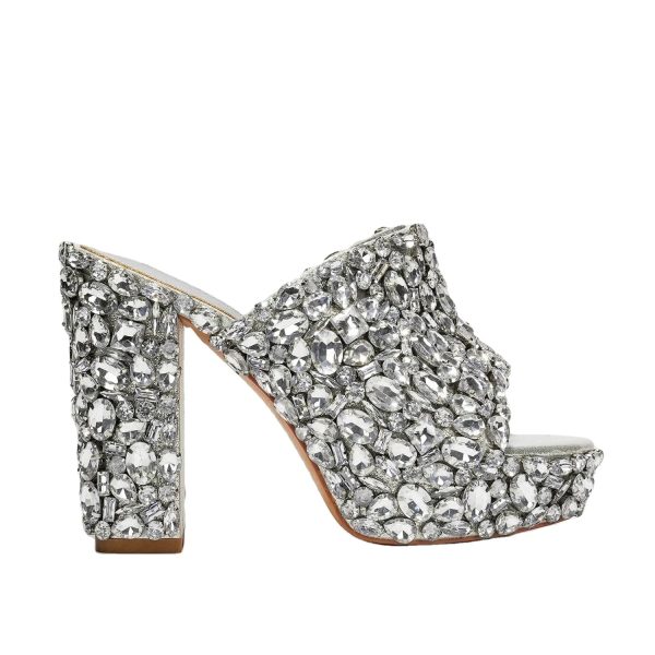 Ubililia Diamond Peep Toe Platform Heels Discount