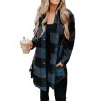 Vintage Plaid Long Sleeve Button Down Flannel Sale