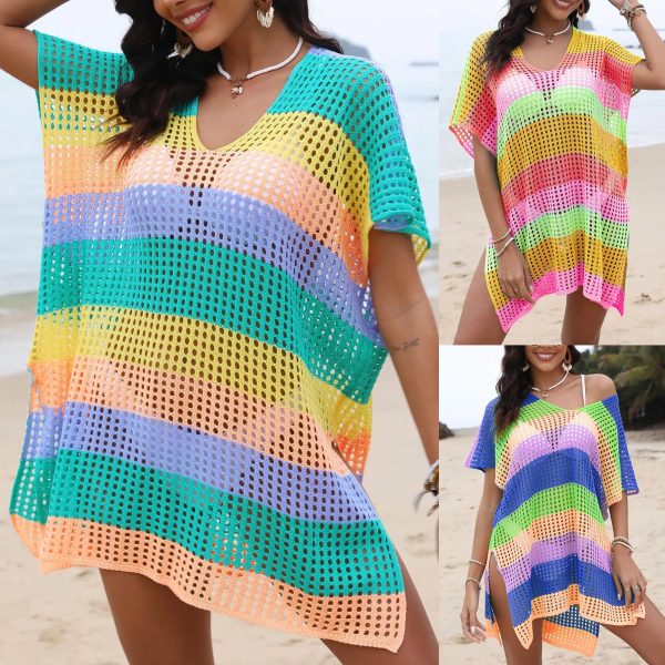 Bathing Suit Knitted Crochet Top Cover Up Discount